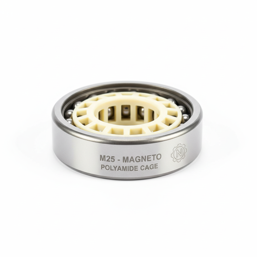 Neutral M25 - Magneto Bearing - Polymide Cage