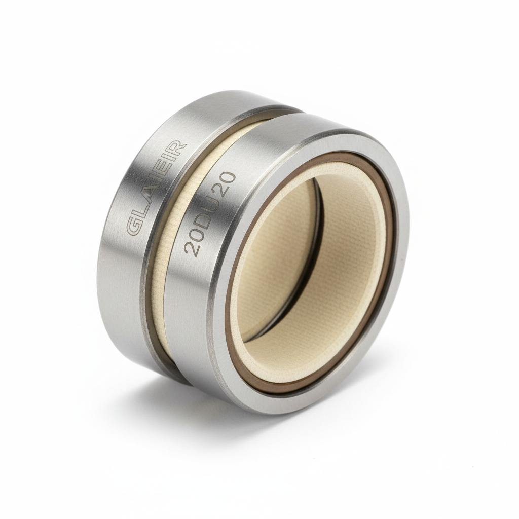 Neutral 20DU20 - Glacier Bush - Split Bearing Bush PTFE Lined
