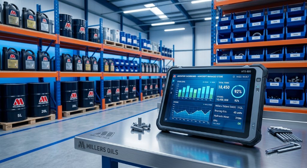 Howcroft inventory dashboard and engineering partnership