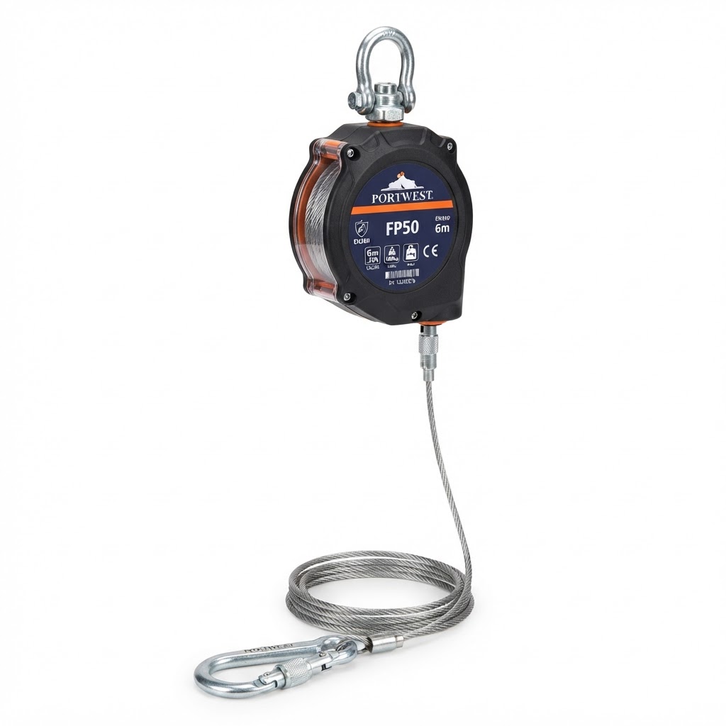 Portwest FP50 Retractable Fall Arrester 6m