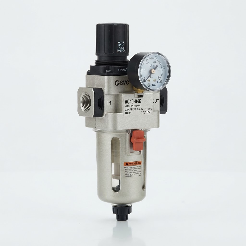 SMC AC40-04G Air Filter Regulator 1/2" BSP