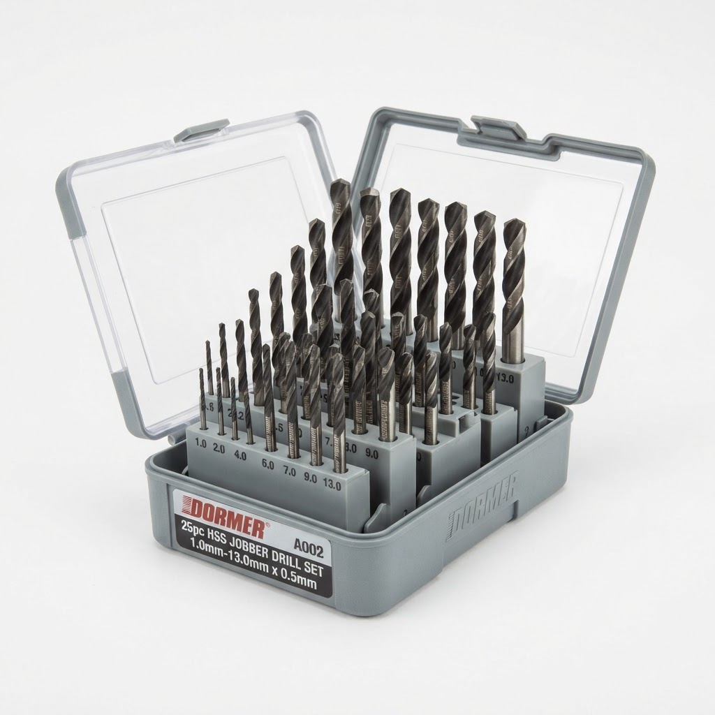 Dormer Dormer A002 HSS Jobber Drill Bit Set 25pc