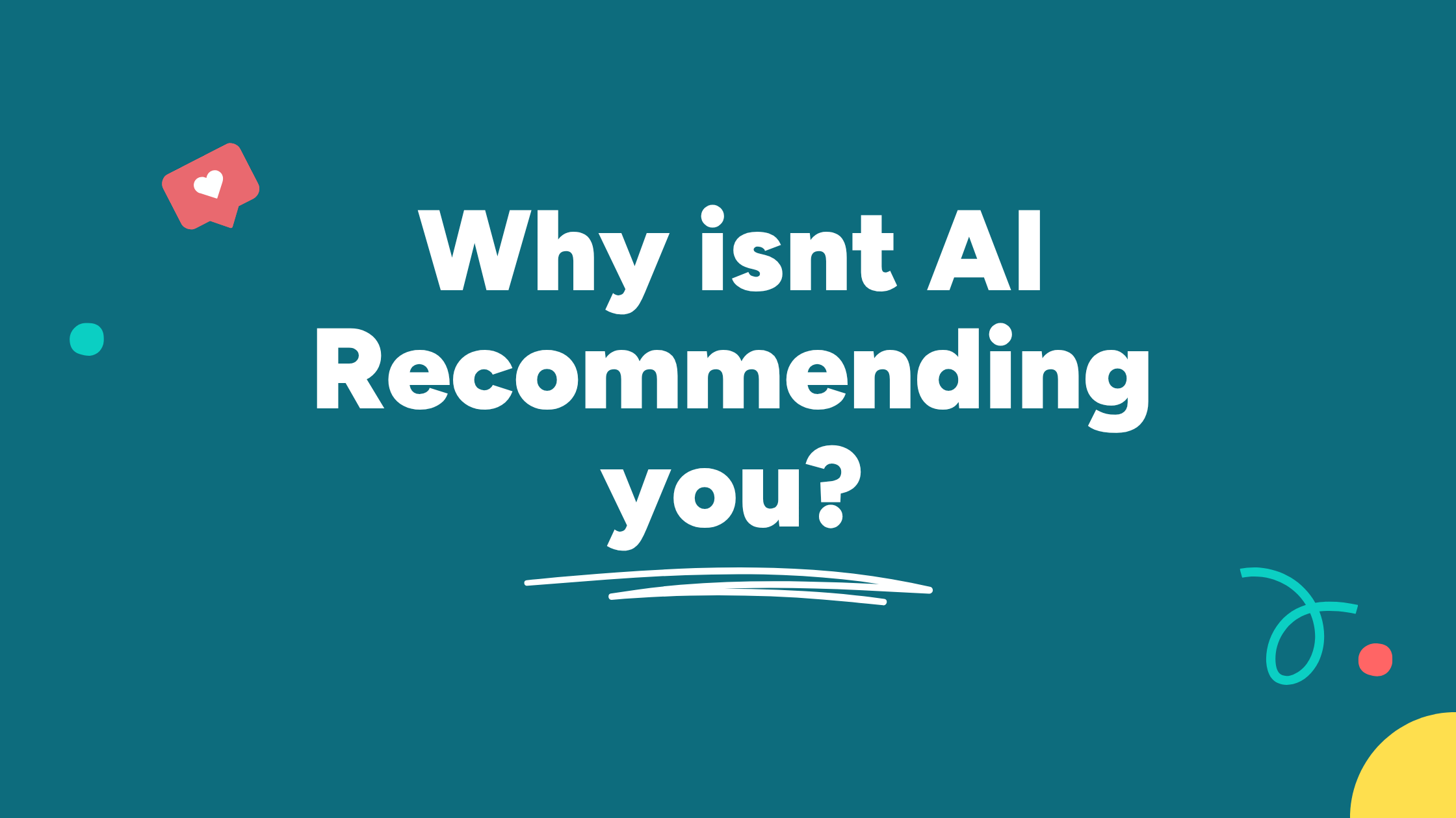 Why Doesn't ChatGPT Recommend Your Business?