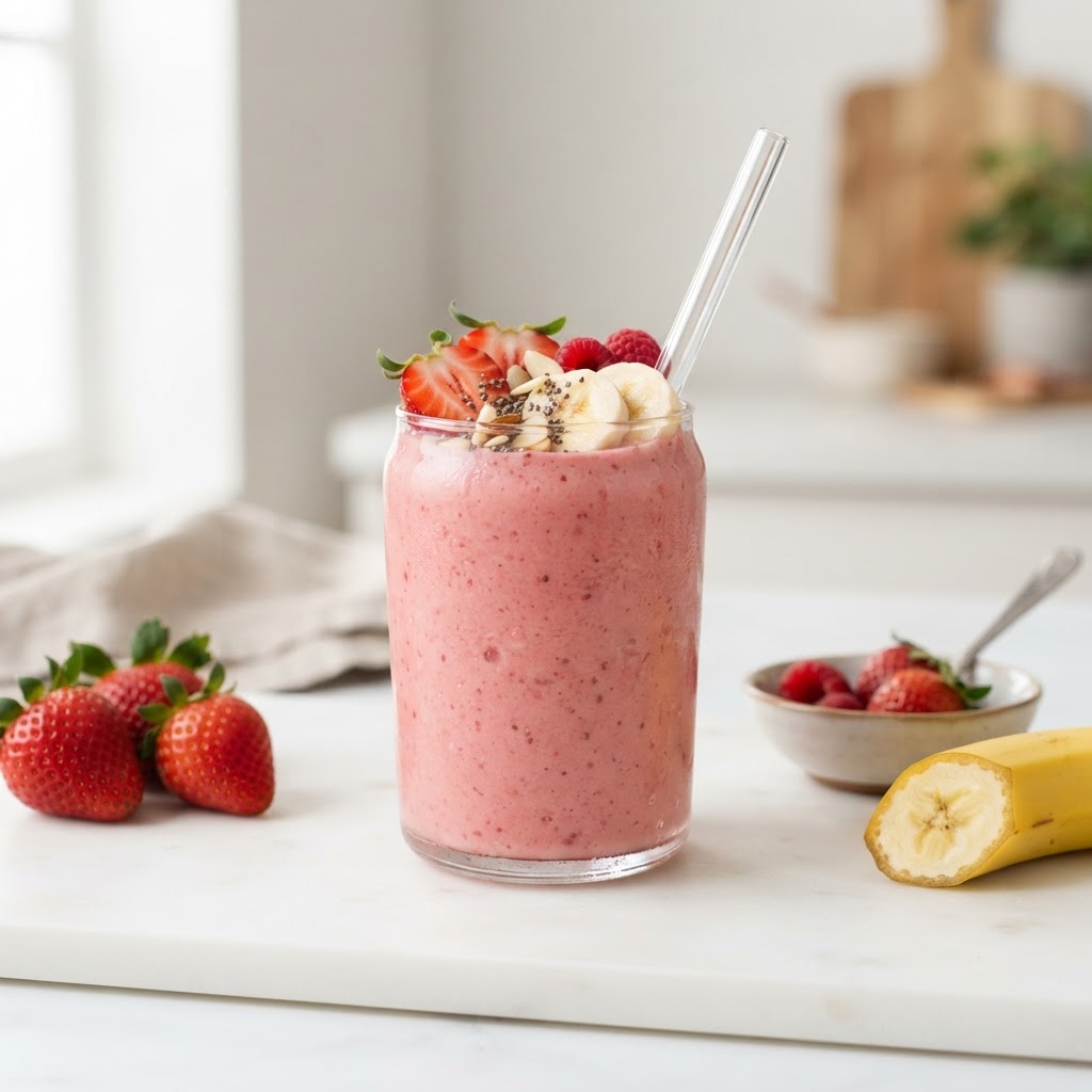 Strawberry Banana Smoothie