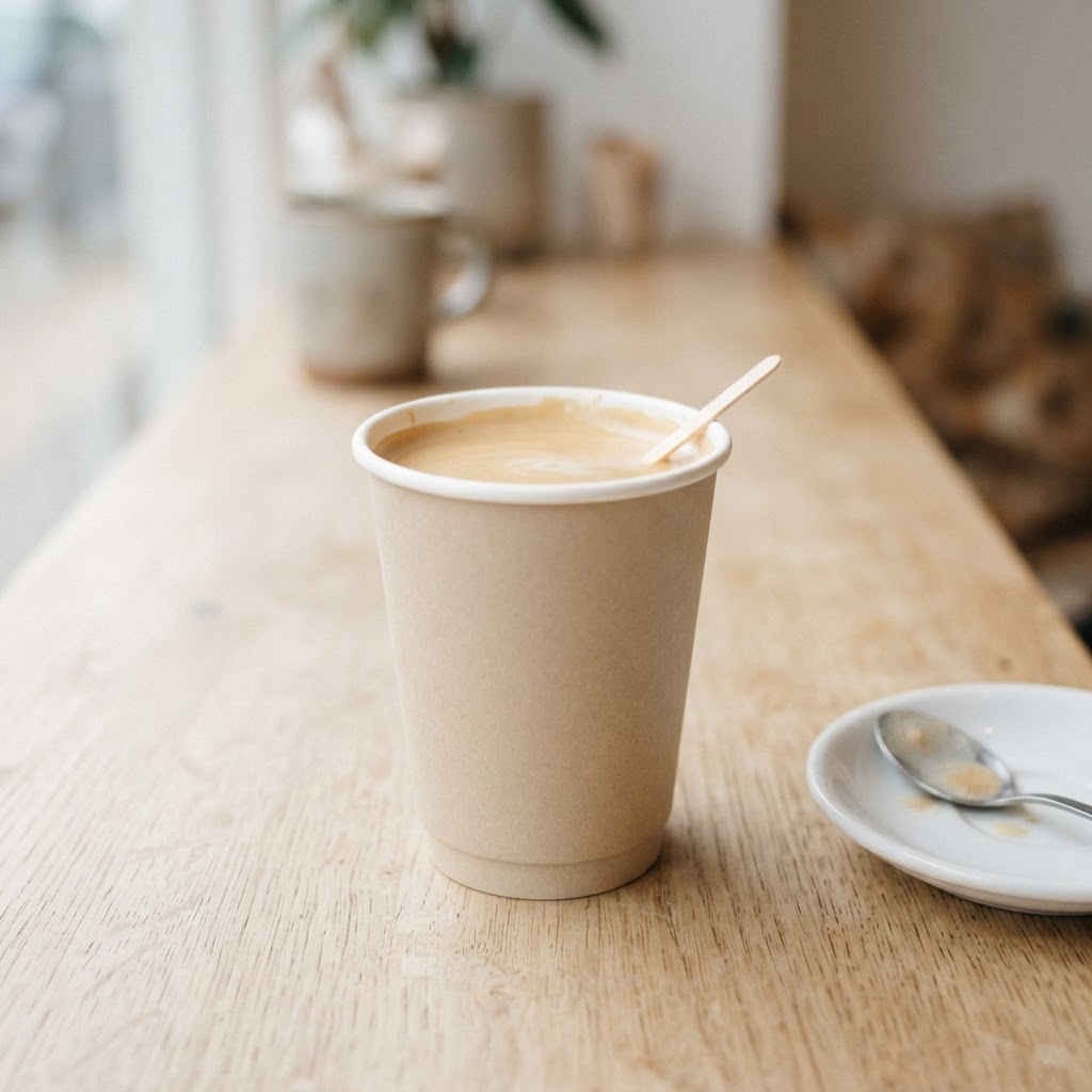 Coffee with Cream & Sugar (Small 10 oz)