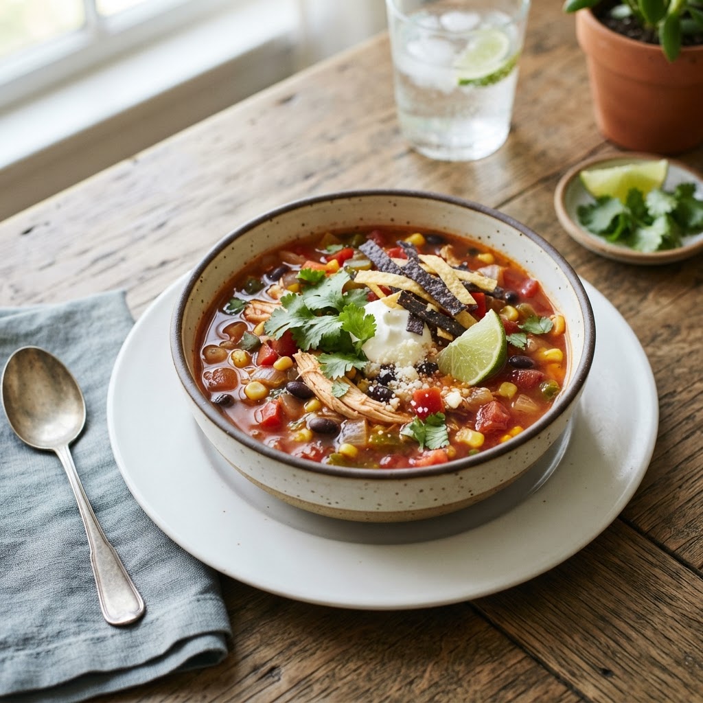 Southwest Chicken Soup (Bowl)