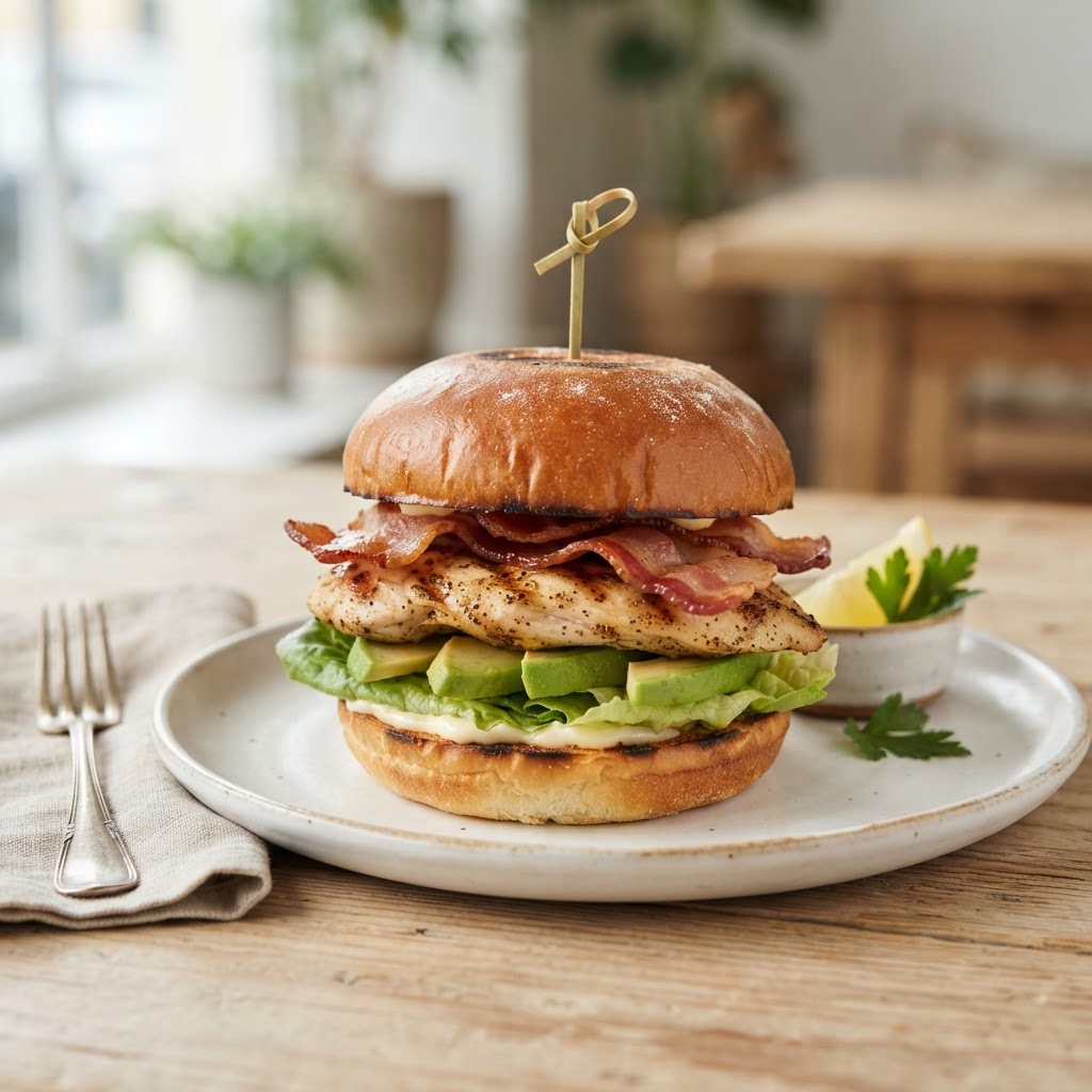 Bacon Avocado Chicken Sandwich