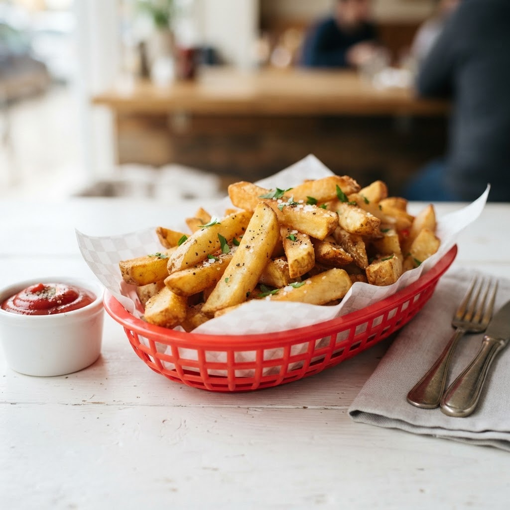 Bottomless Steak Fries (per serving)