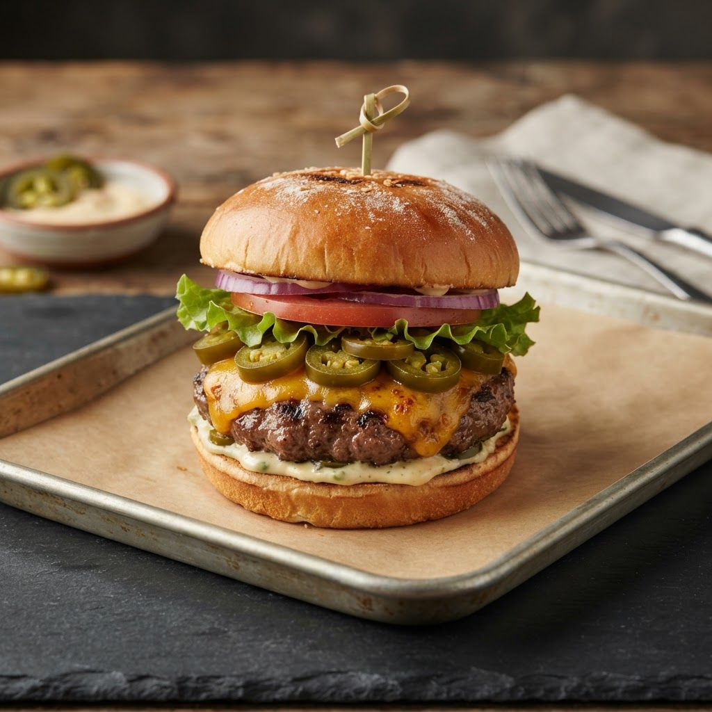 #4 Jalapeño & Cheese Whataburger
