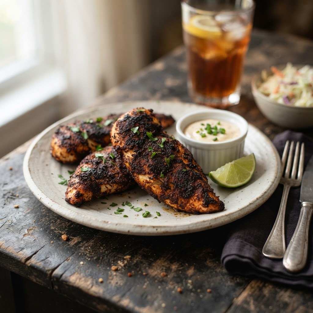 Blackened Tenders (3 Pieces)