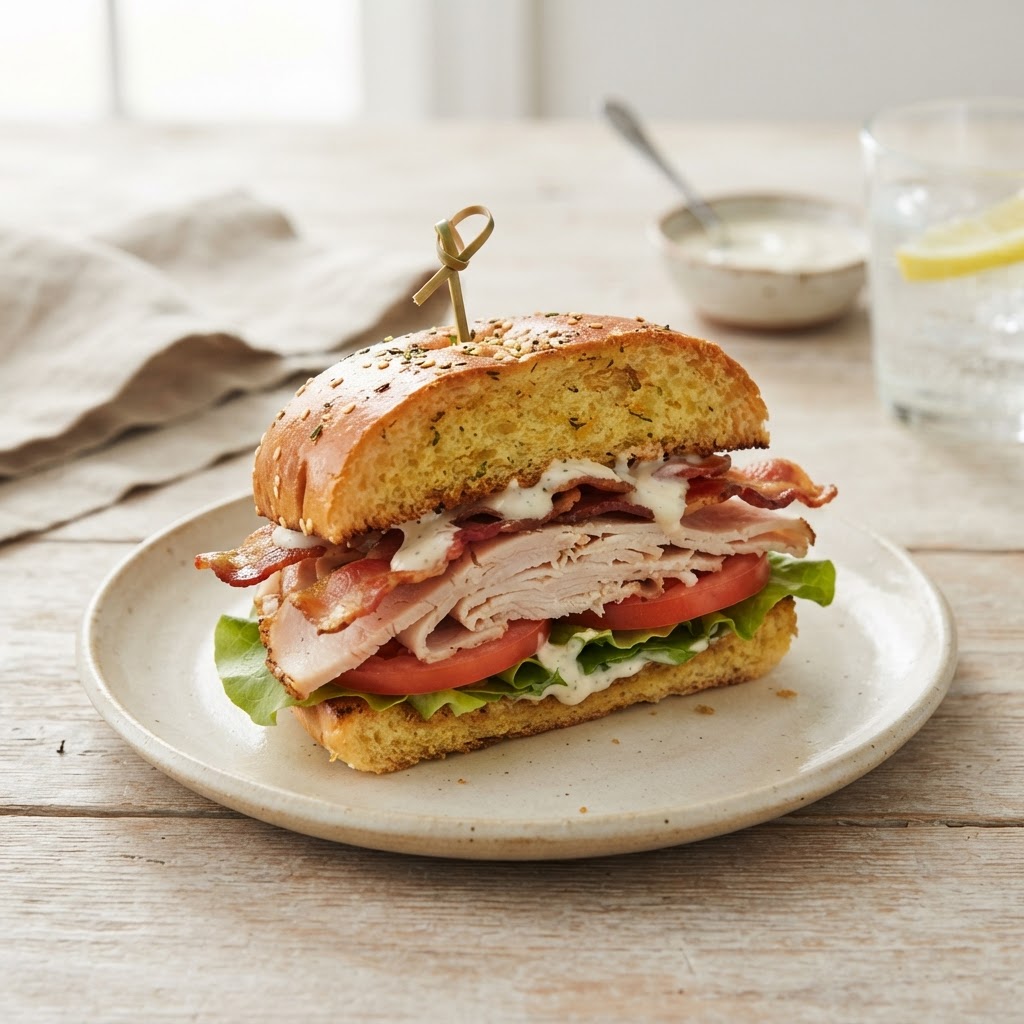 Turkey Ranch & Bacon Sandwich