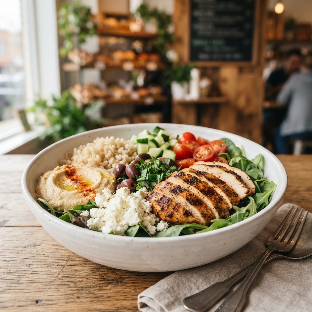 Mediterranean Bowl with Chicken