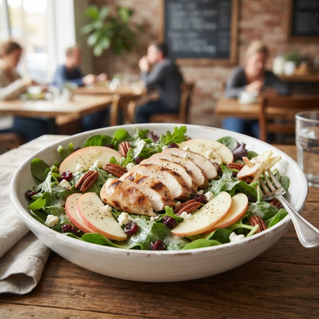 Fuji Apple Salad with Chicken
