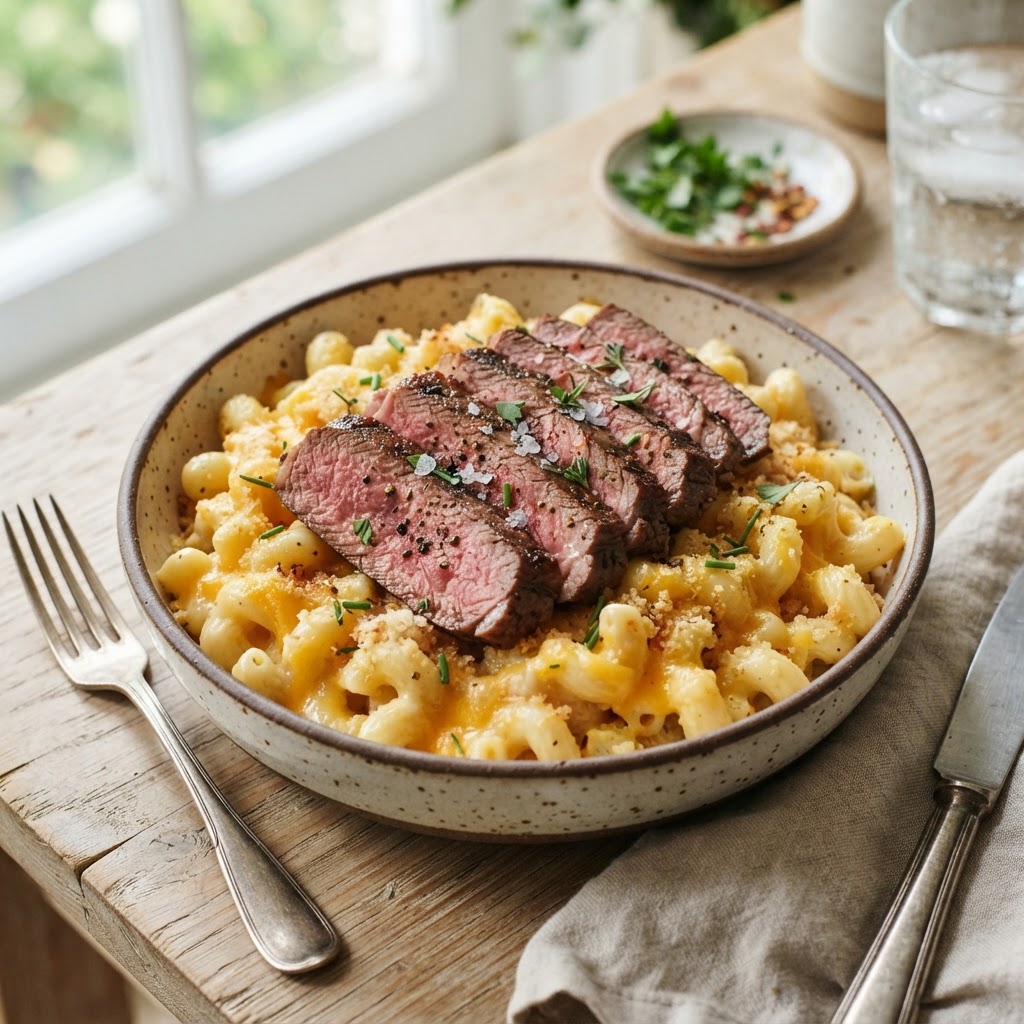 Steak 'n Mac Bowl