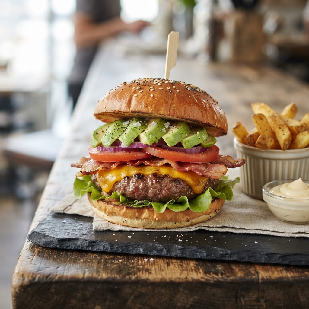 #6 Avocado Bacon Burger