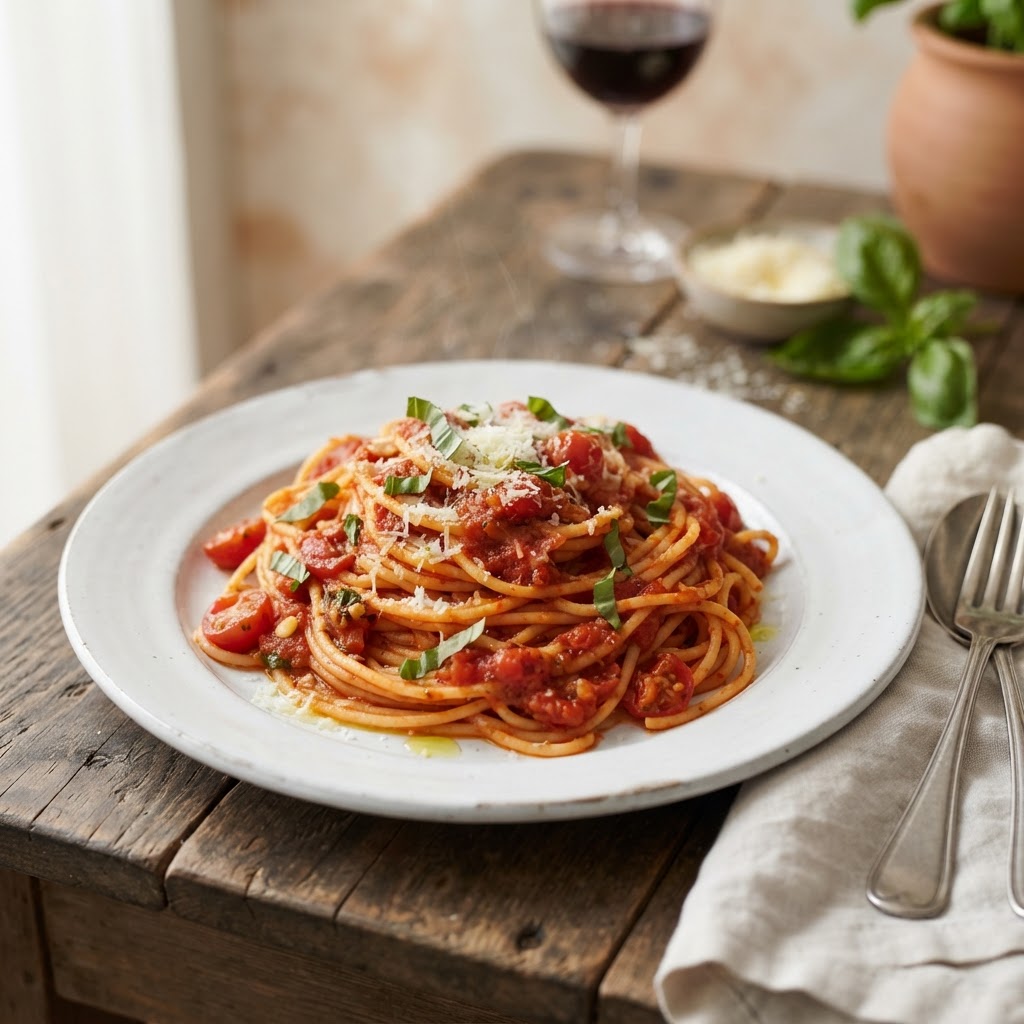 Spaghetti with Marinara