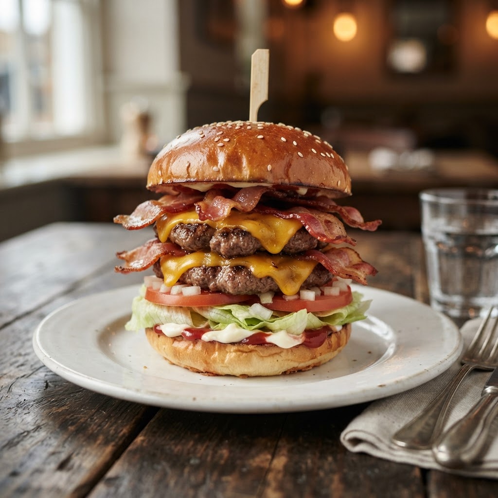 Bacon Ultimate Cheeseburger