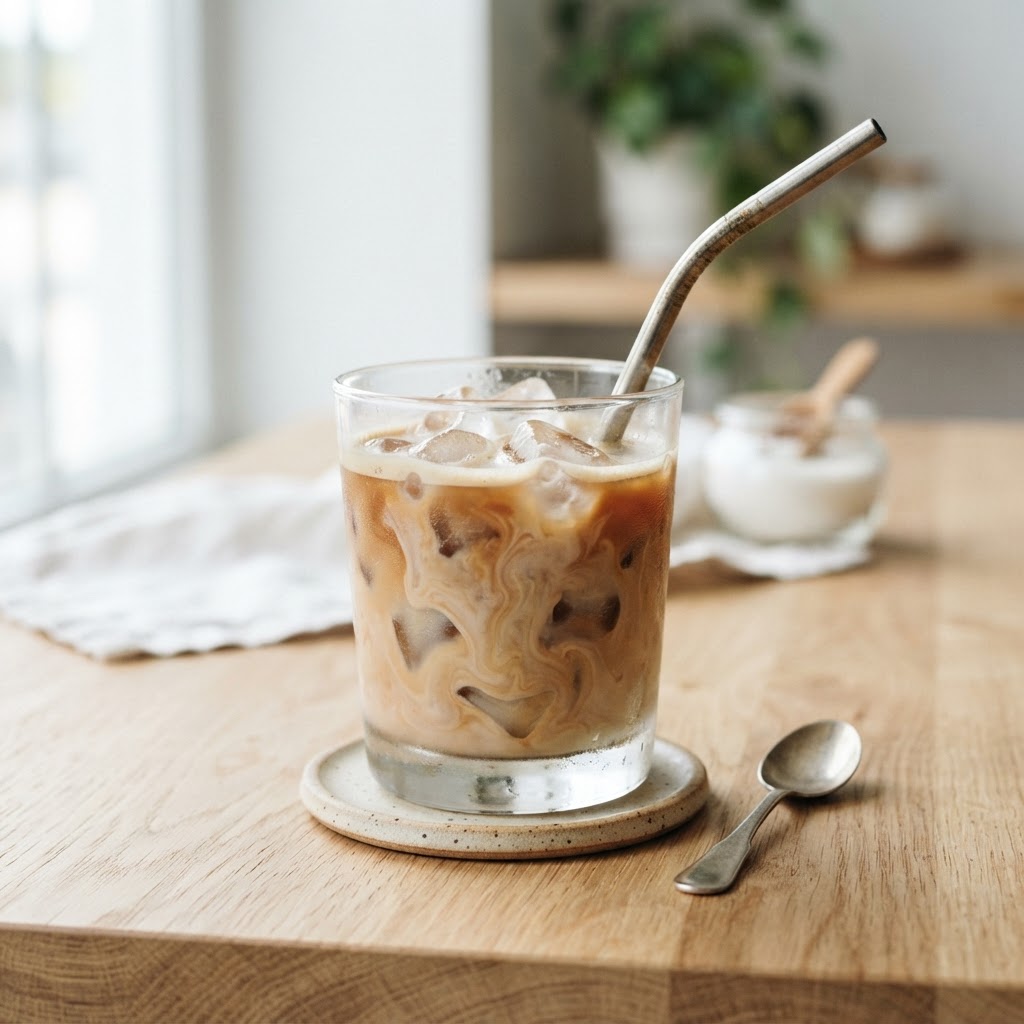 Iced Coffee with Cream & Sugar (Medium 24 oz)