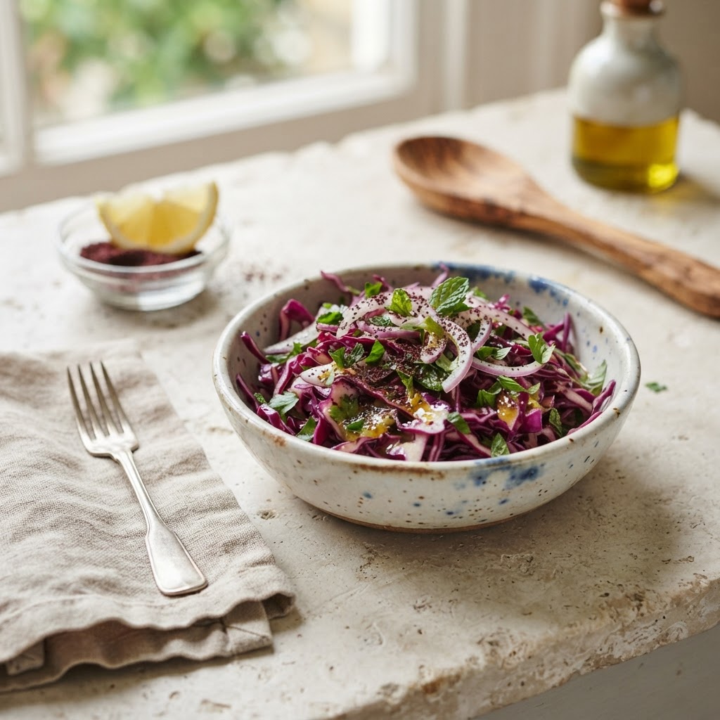 Sumac Cabbage Slaw