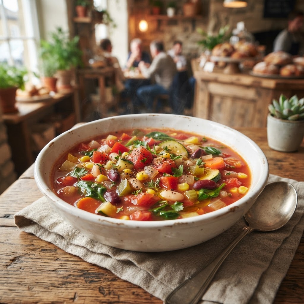 Ten Vegetable Soup (bowl)