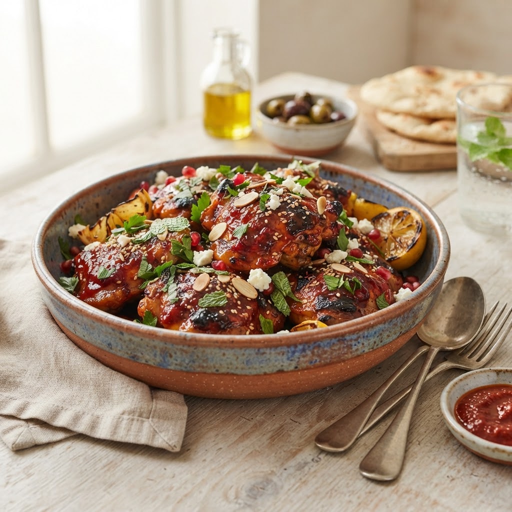 Harissa Honey Chicken