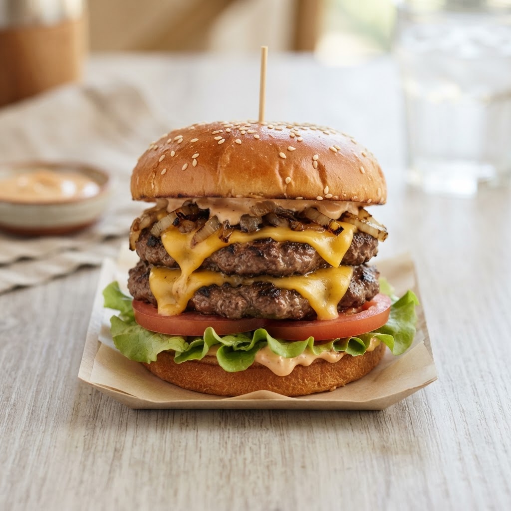 Double-Double W/ Onion