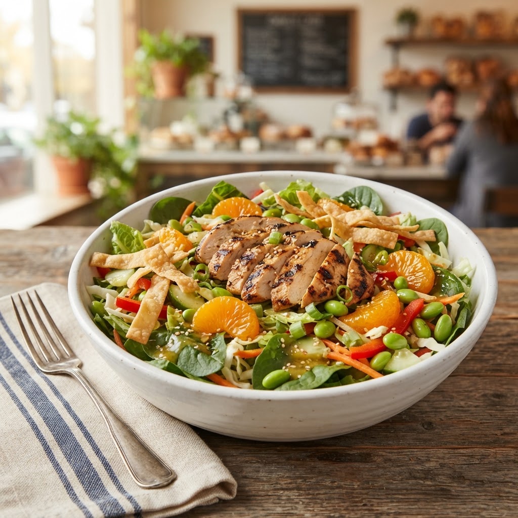 Citrus Asian Crunch Salad with Chicken