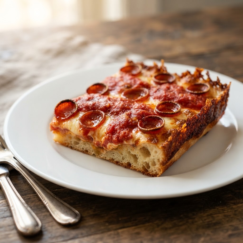 Deep Dish Pepperoni (per slice)