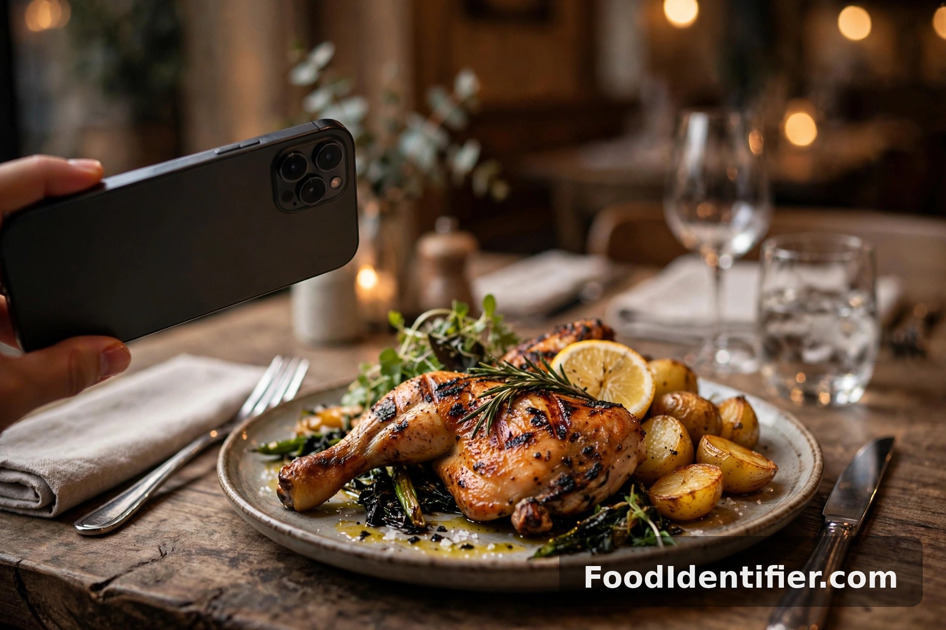 Photo protein tracker — scanning a chicken dinner shows 38 grams of protein in seconds.
