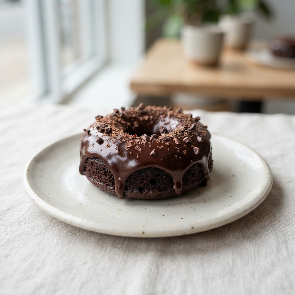 Double Chocolate Cake Donut
