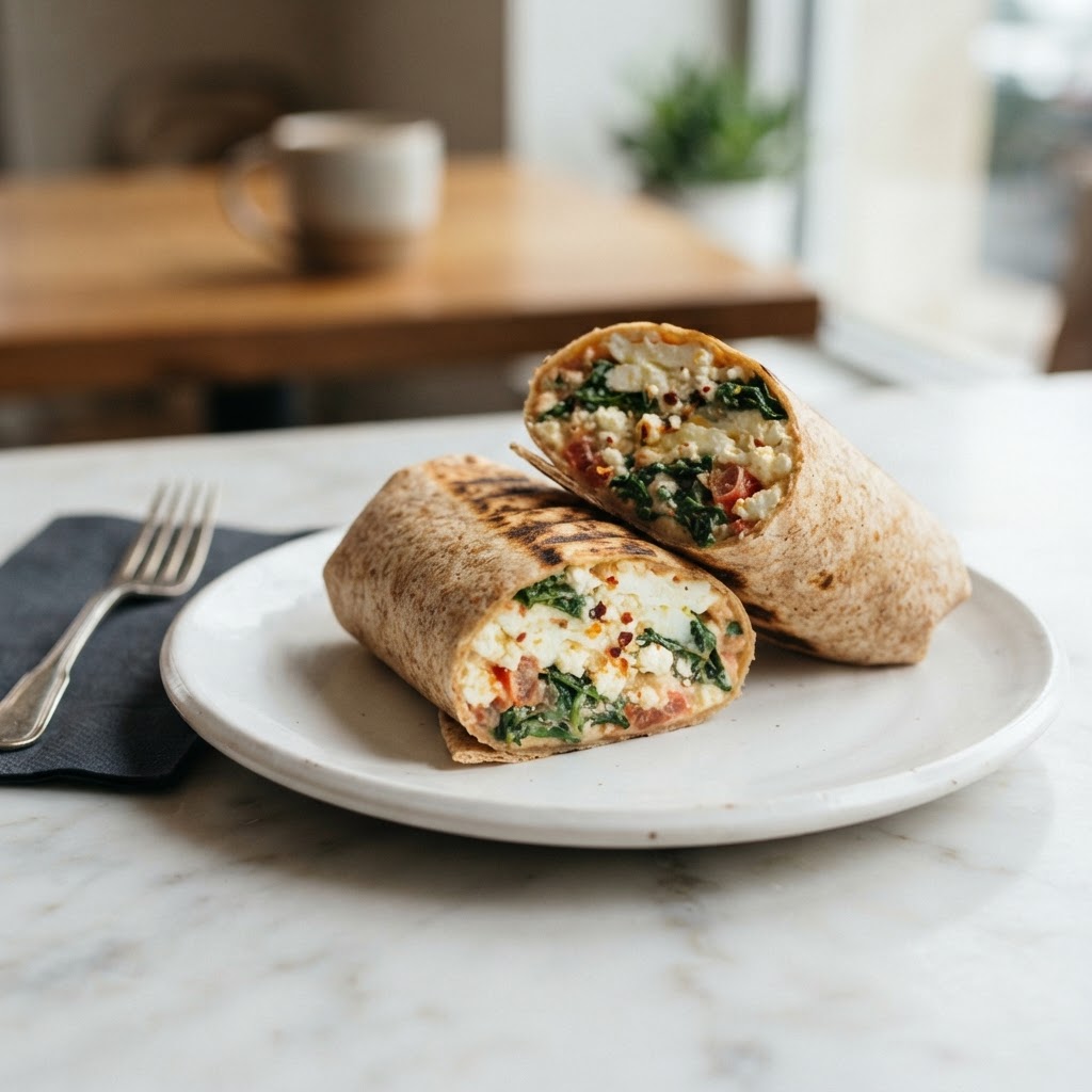 Spinach Feta Wrap