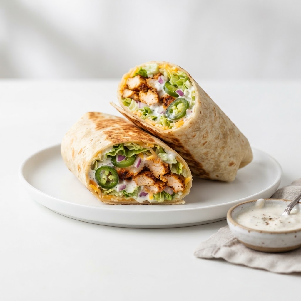 Chicken Jalapeño Ranch Wrap