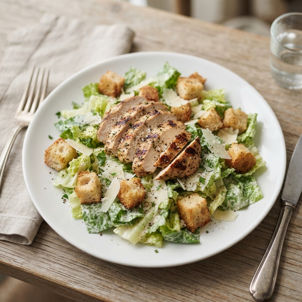 Grilled Chicken Caesar Salad