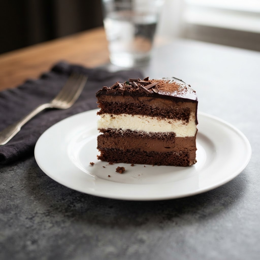 Black Tie Mousse Cake