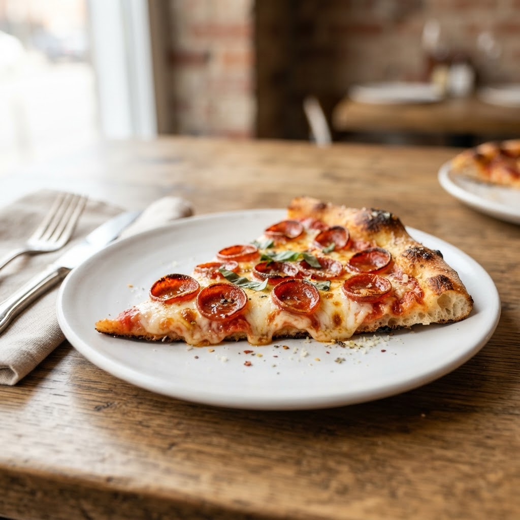 Thin Crust Pepperoni (per slice)