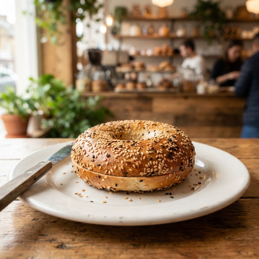 Sesame Bagel