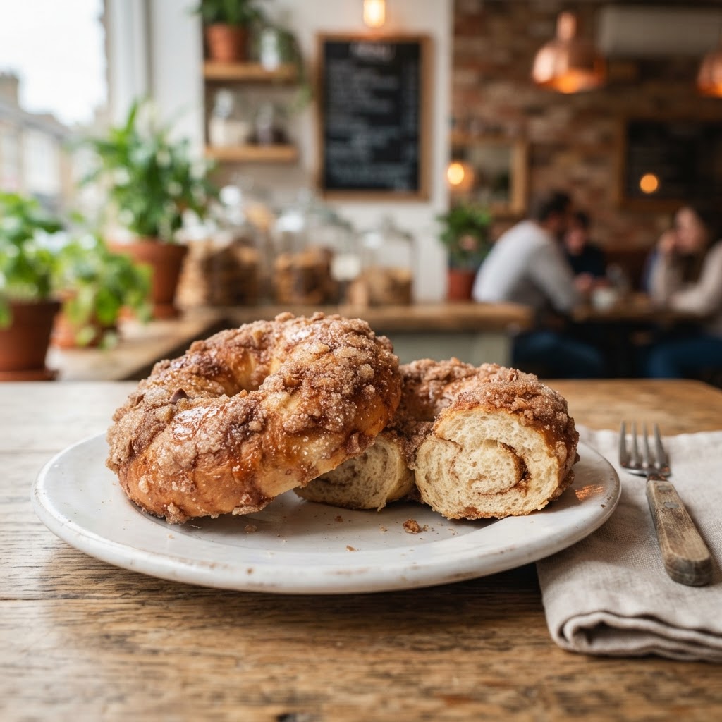 Cinnamon Crunch Bagel