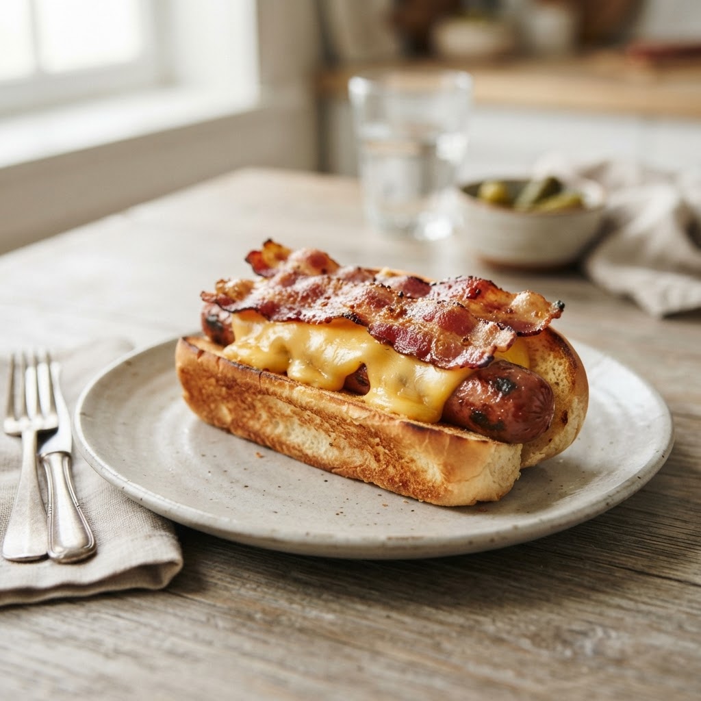 Bacon Cheese Dog