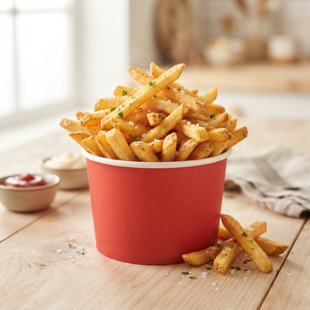 Large Five Guys Style Fries
