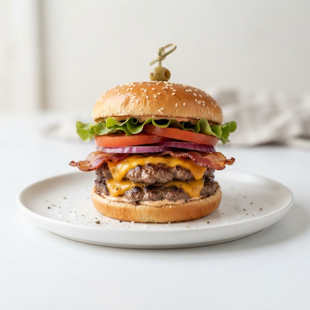 Bacon Double Cheeseburger