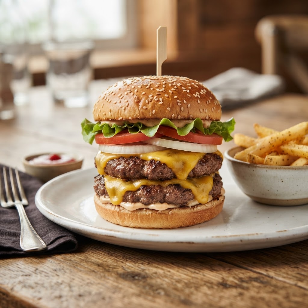 Original Cheeseburger - Double