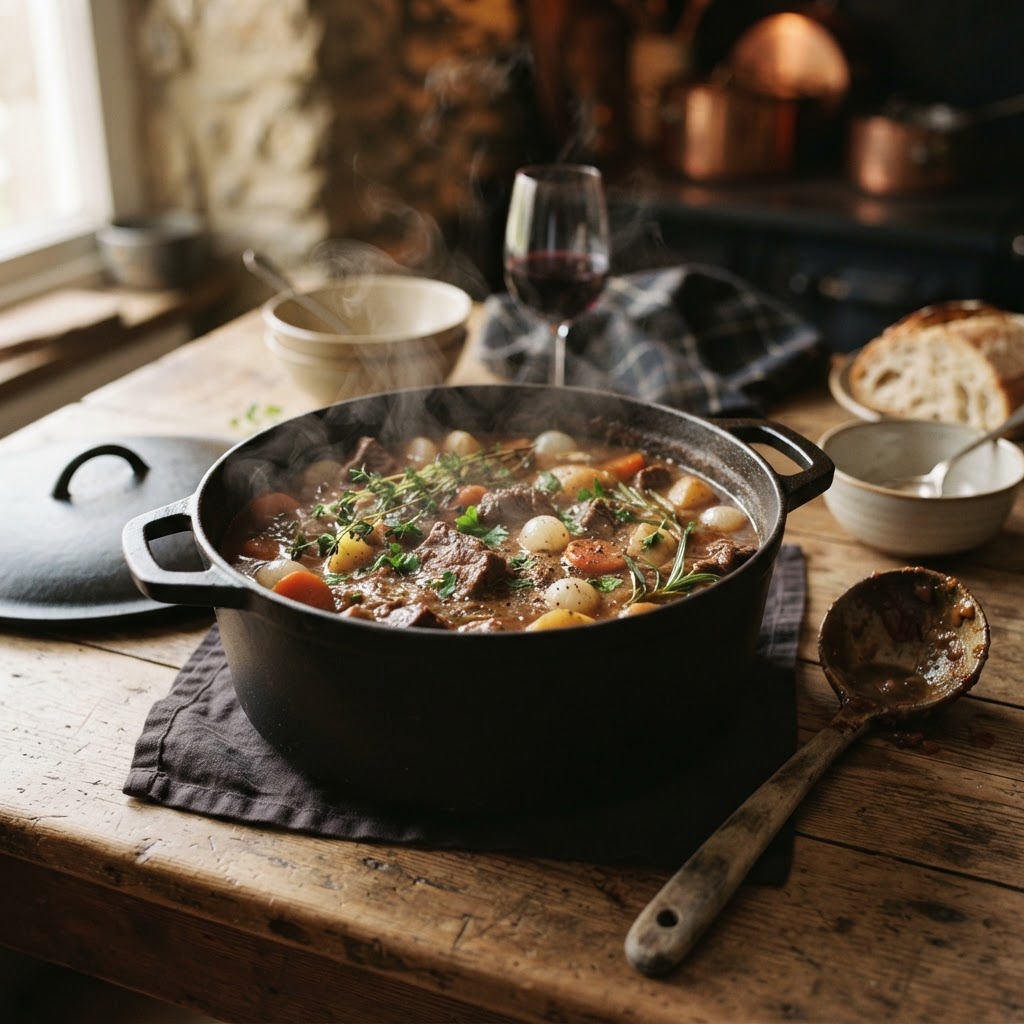 Stews keep the juices — and the creatine that grilling loses.