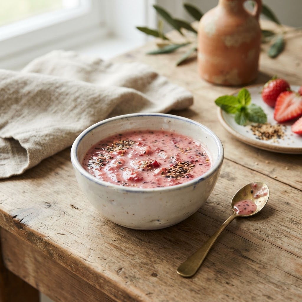 Strawberry Sesame
