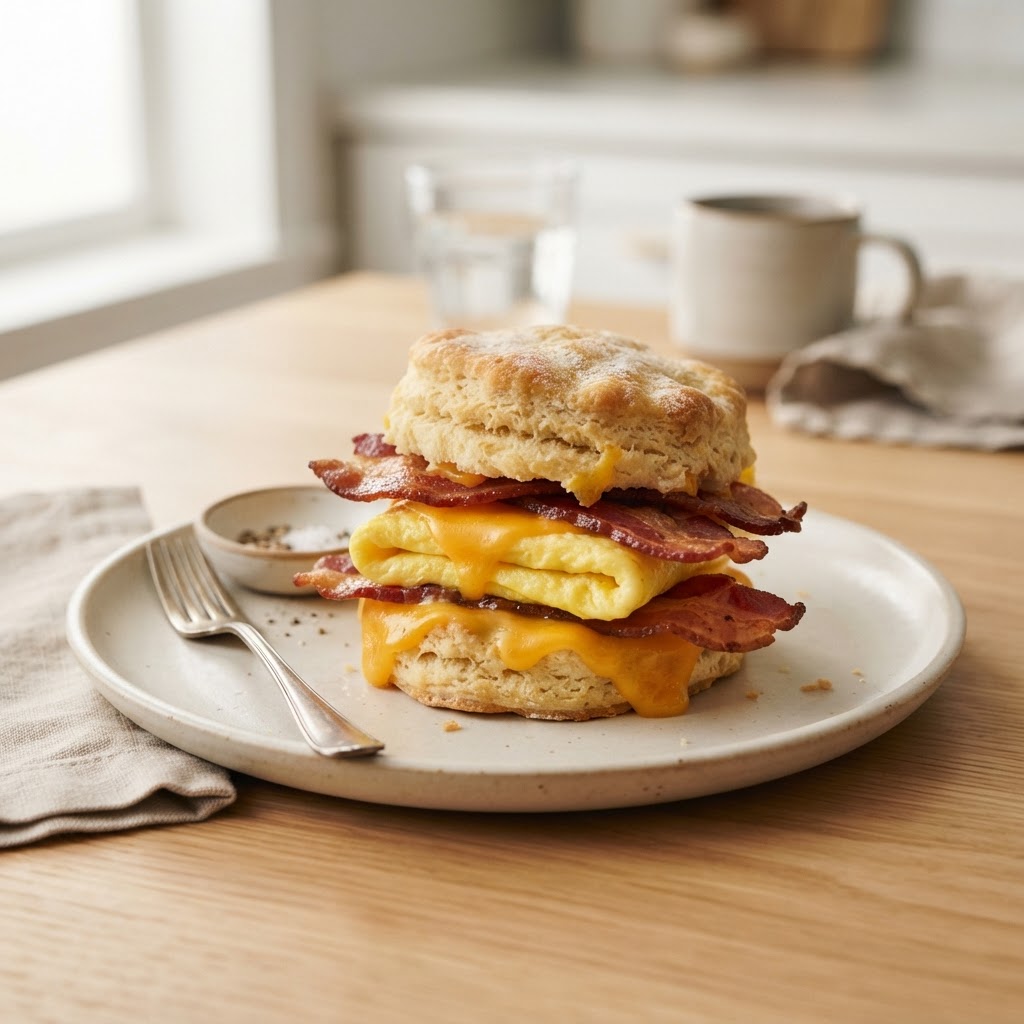 Biscuit Sandwich — Bacon