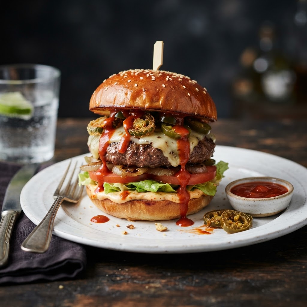 Burnin' Love Burger