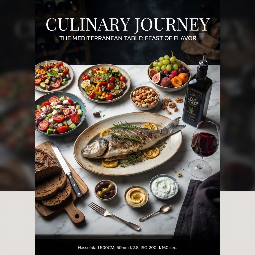 Mediterranean diet complete guide 2026 — food list, meal plan, and benefits — FoodIdentifier.com