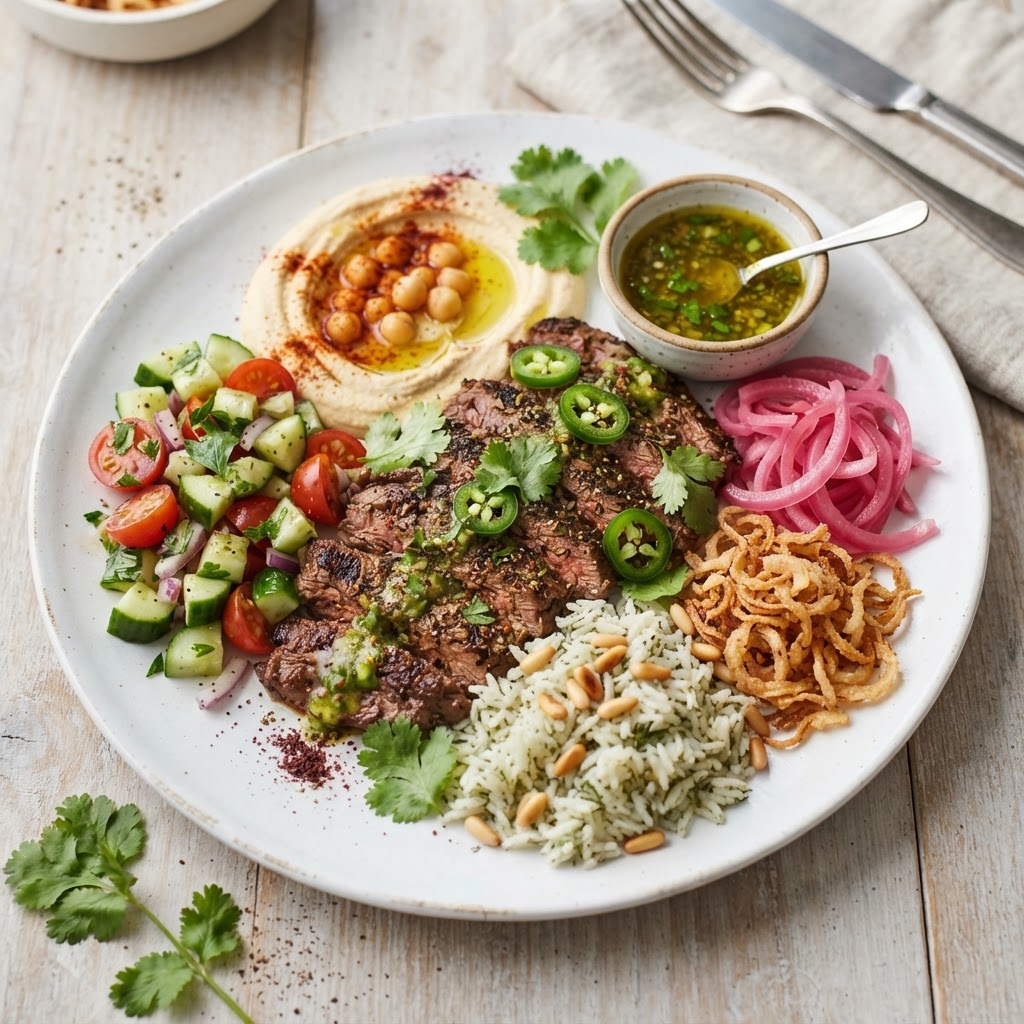 Steak Mezze Plate
