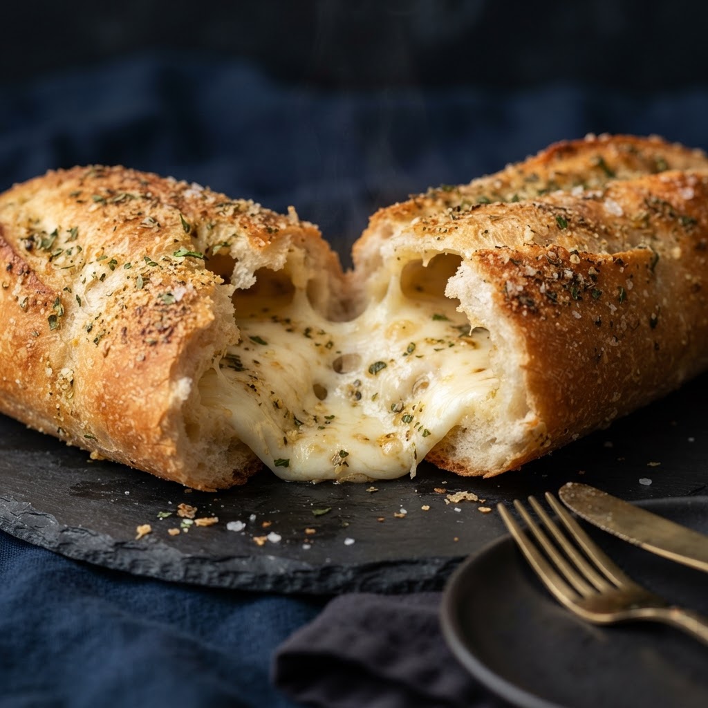 Stuffed Cheesy Bread