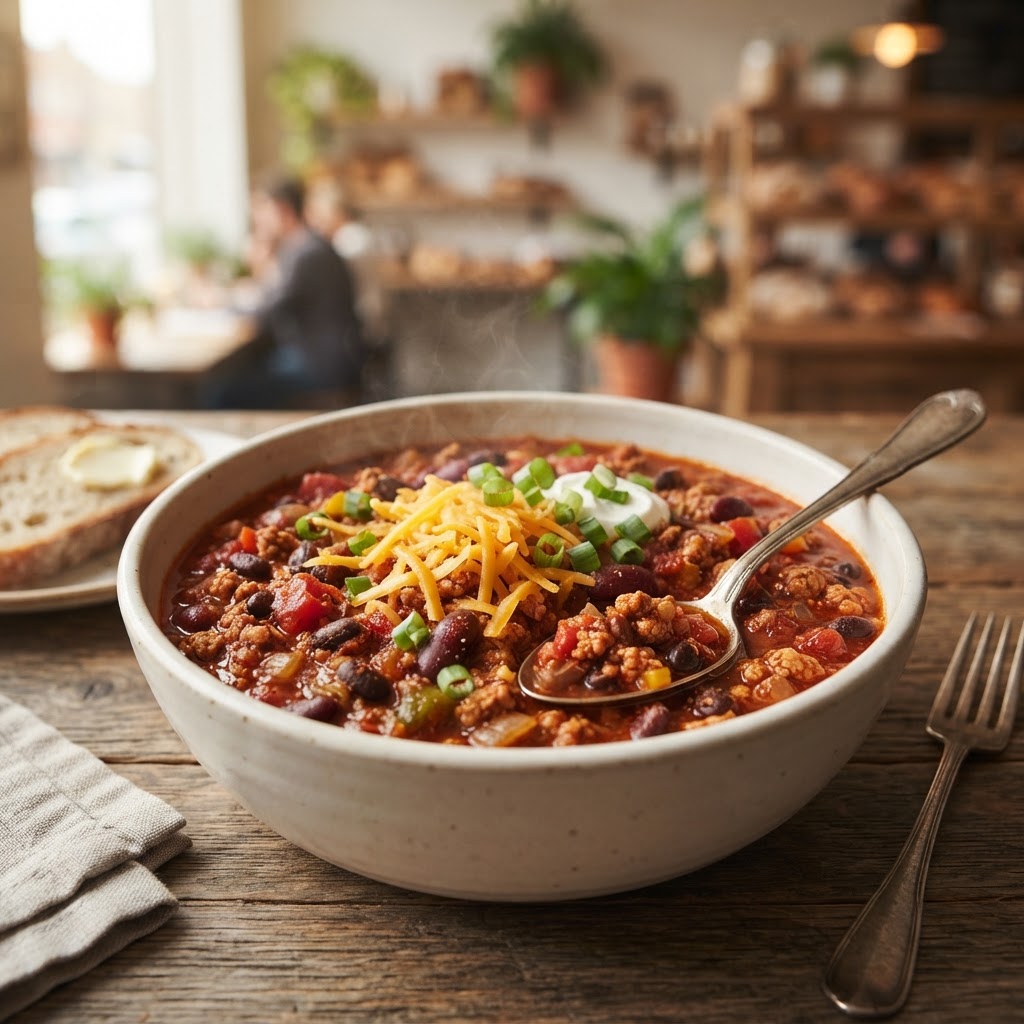 Turkey Chili (bowl)