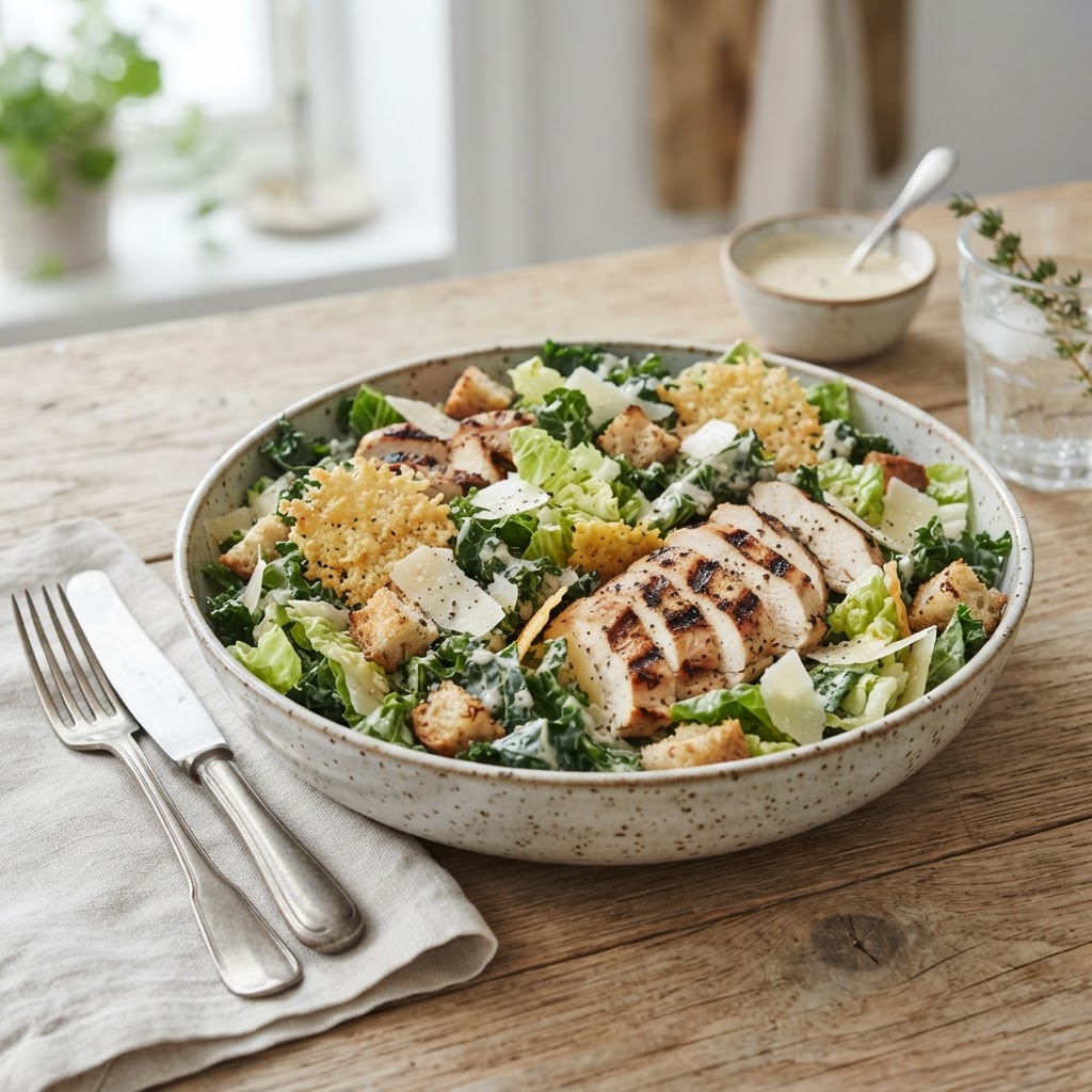 Kale Caesar Salad